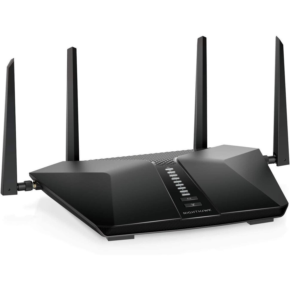 NETGEAR RAX50-100NAR Nighthawk 6-Stream AX5400 WiFi Router Certified Ref-UG